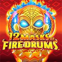 12 Masks of Fire Drums