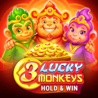 3 Lucky Monkeys Hold & Win